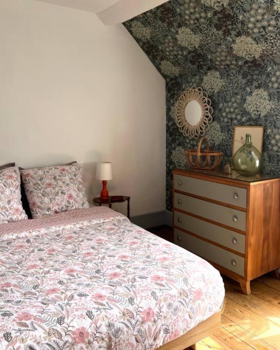 Charmante Maisonette A Arconnay Eksteriør billede